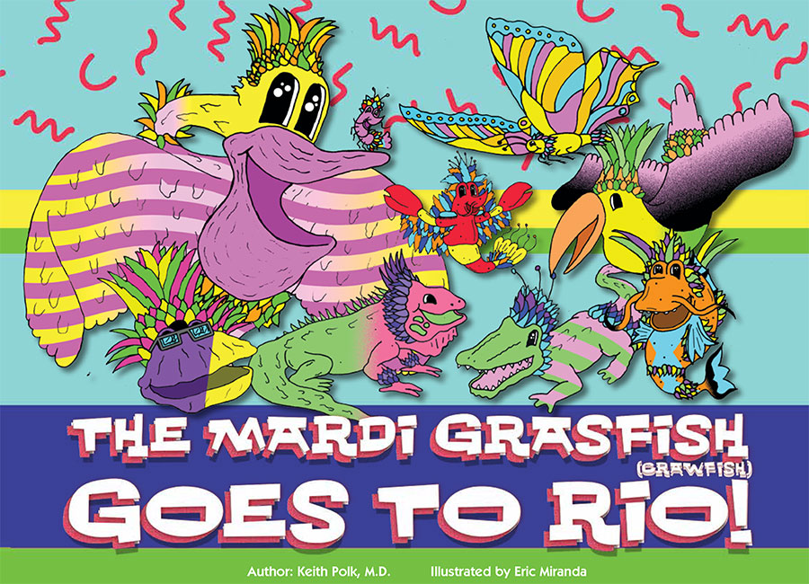 The Mardi Grasfish book cover